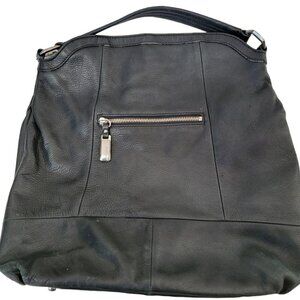 B-MAKOWSKY BLACK LEATHER PURSE